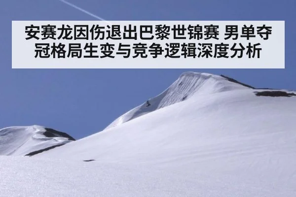 安赛龙因伤退出巴黎世锦赛 男单夺冠格局生变与竞争逻辑深度分析